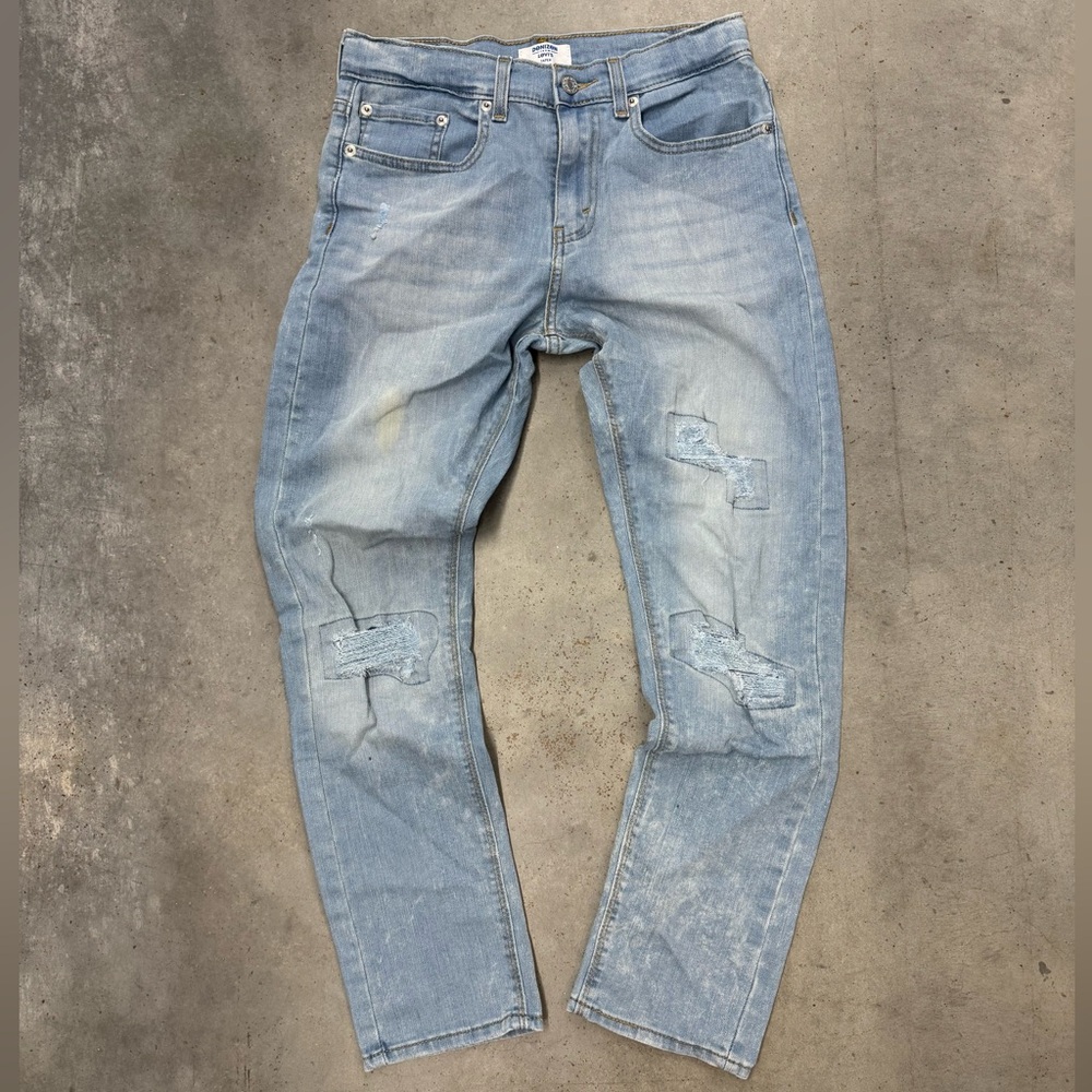 Denizen by Levi’s Boys Tapered Jeans Size 16 Regular Light Wash